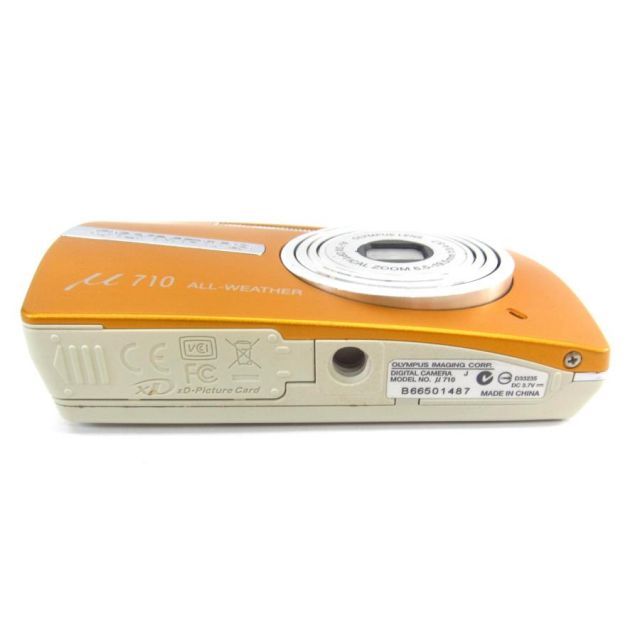 OLYMPUS オリンパス μ710 デジタルカメラ ∠UK2064 注文 2025年最新