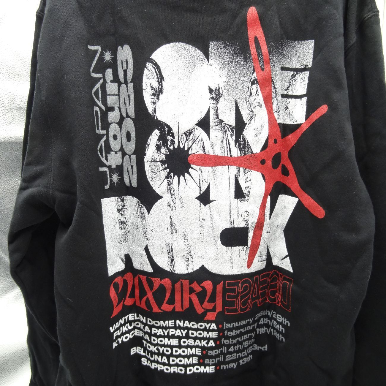 ONE OK LOCK ワンオク ワンオクロック LUXURY DISEASE ツアーパーカー