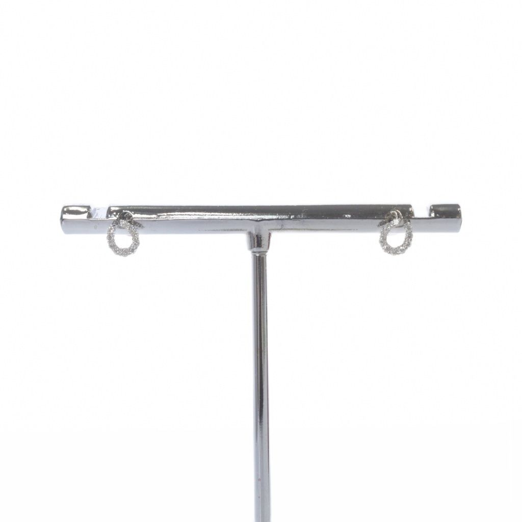 VENDOME AOYAMA ヴァンドーム青山 ヴィエー Pt900 Pt950 ダイヤモンド ホースシュー ピアス プラチナ