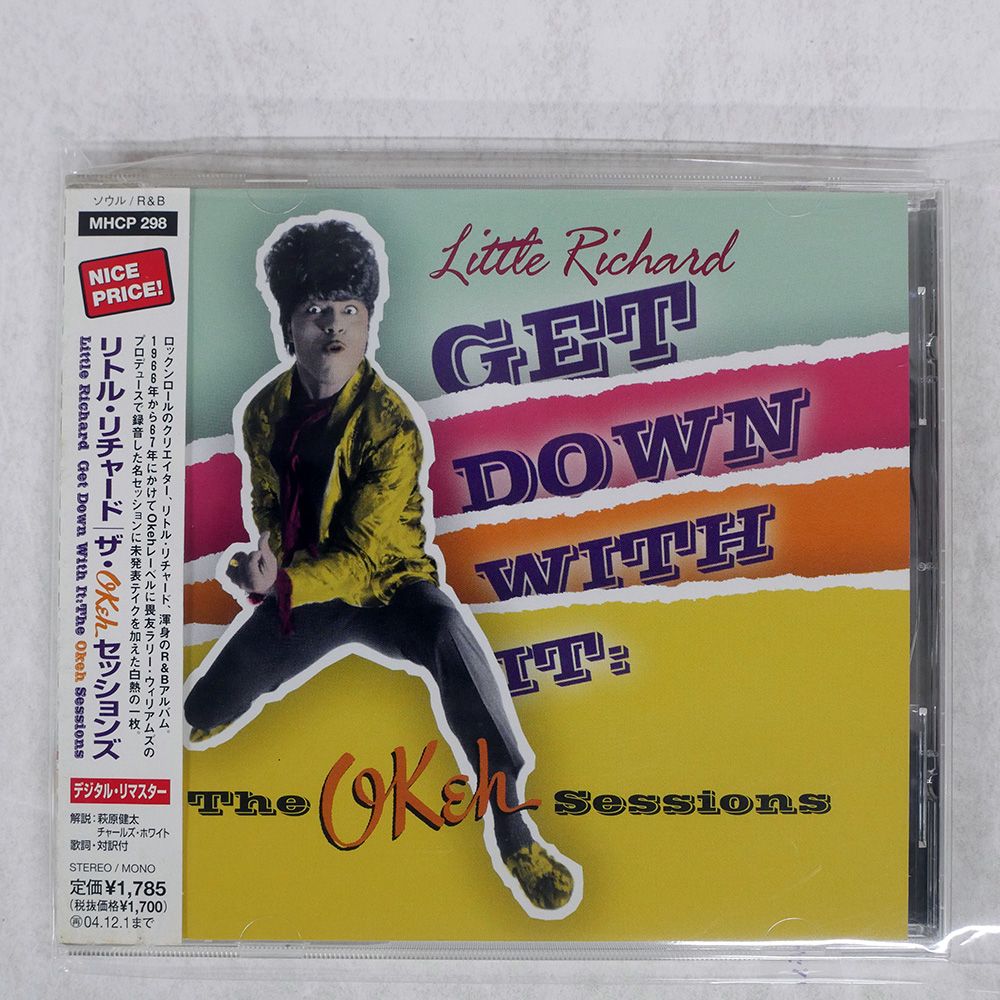 帯 国内盤 LITTLE RICHARD/GET DOWN WITH IT: THE OKEH SESSIONS