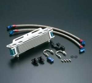 【新品・5営業日で発送】Active ACTIVE／14051202 OILクーラーステーSET ストレート 9-10R CB750F／900F／1100F　 ステーのみ