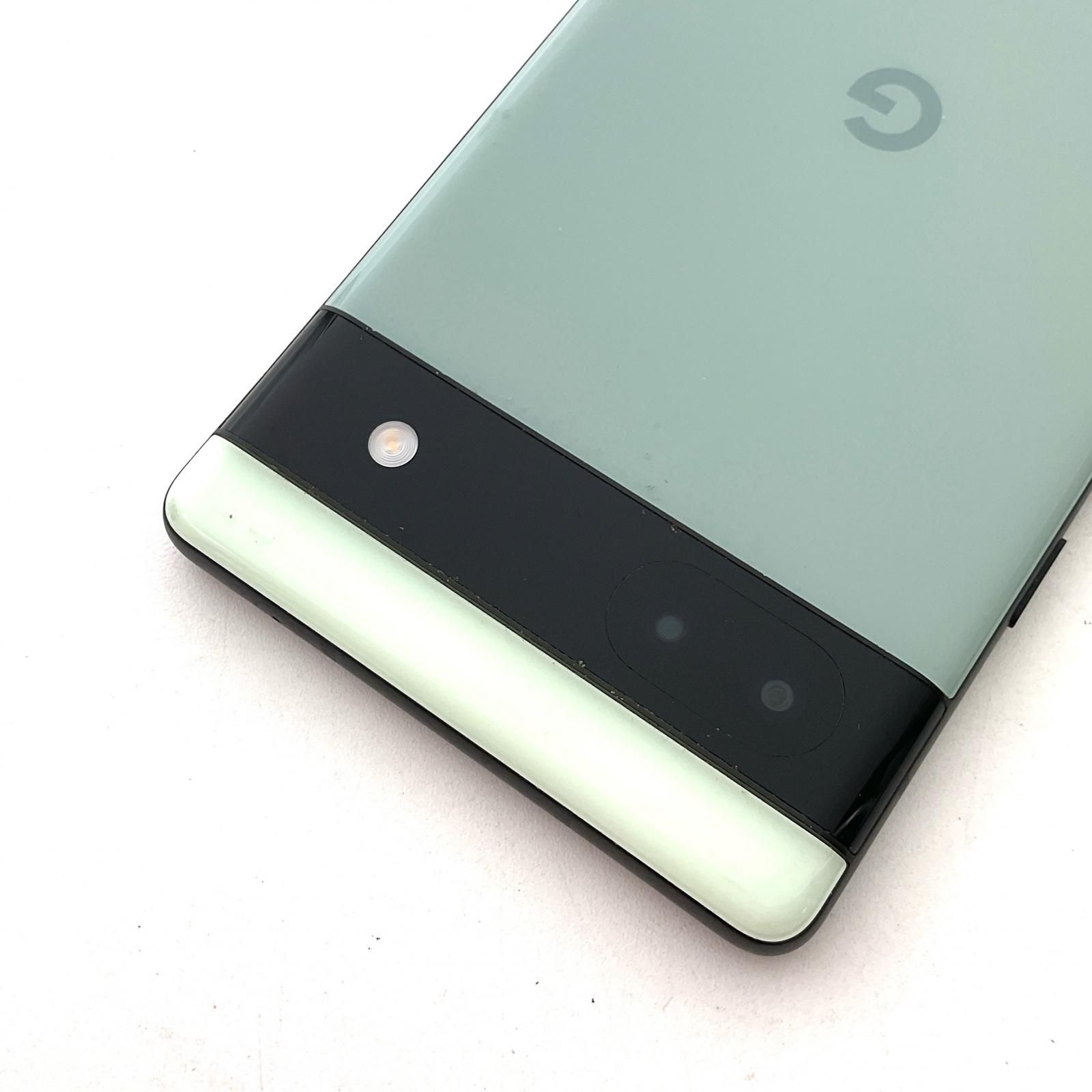 Google Pixel 6a 128GB Sage SIMフリー GB17L 白ロム 動作確認済【全額