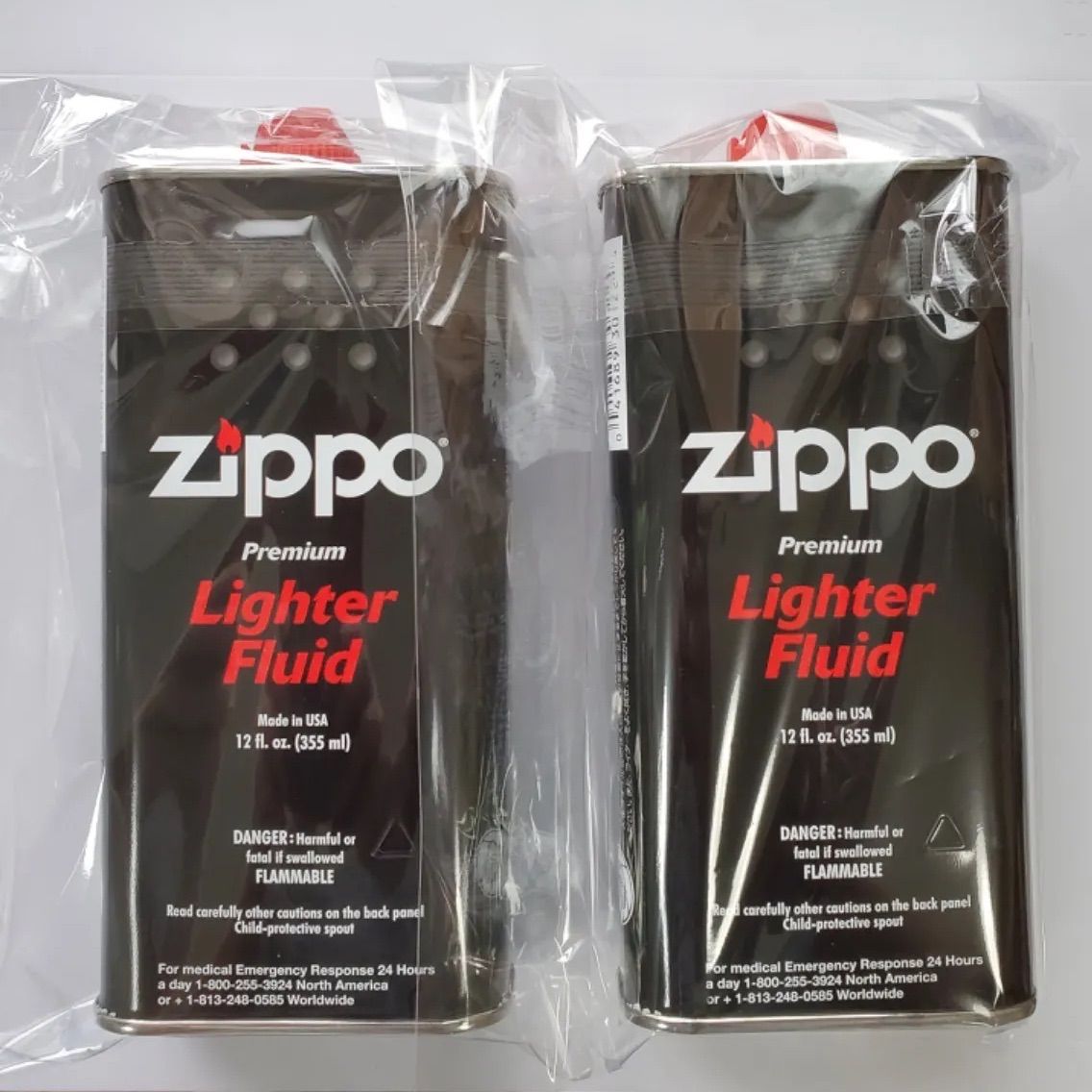 ZIPPO ジッポーオイル 大缶 355ml 2個セット - メルカリ