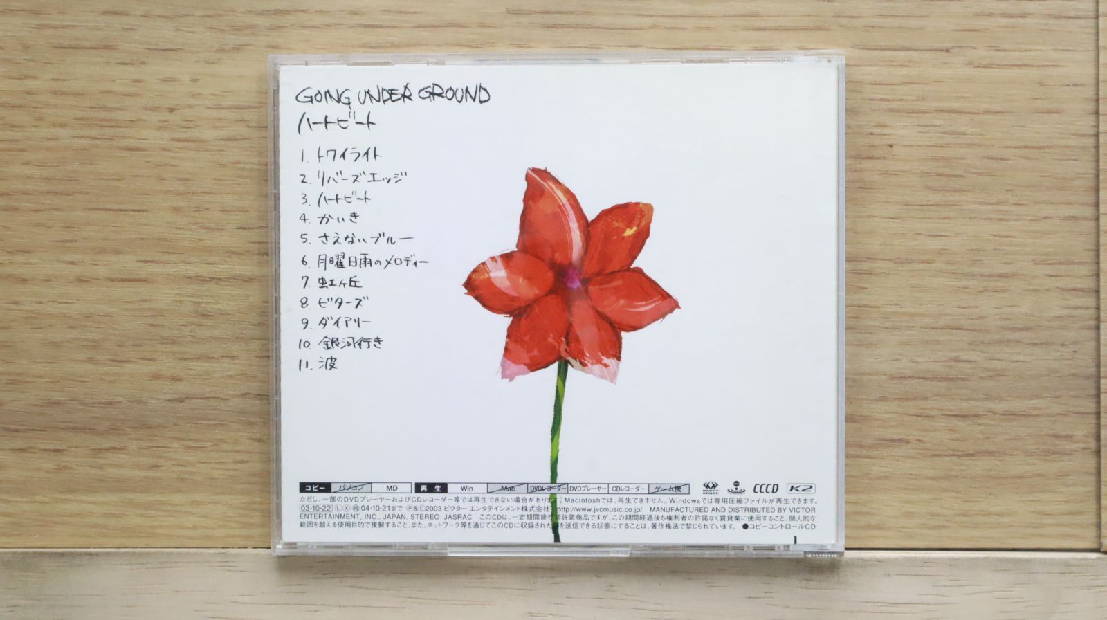 国内盤CD☆ゴーイング・アンダー・グラウンド/GOING UNDER