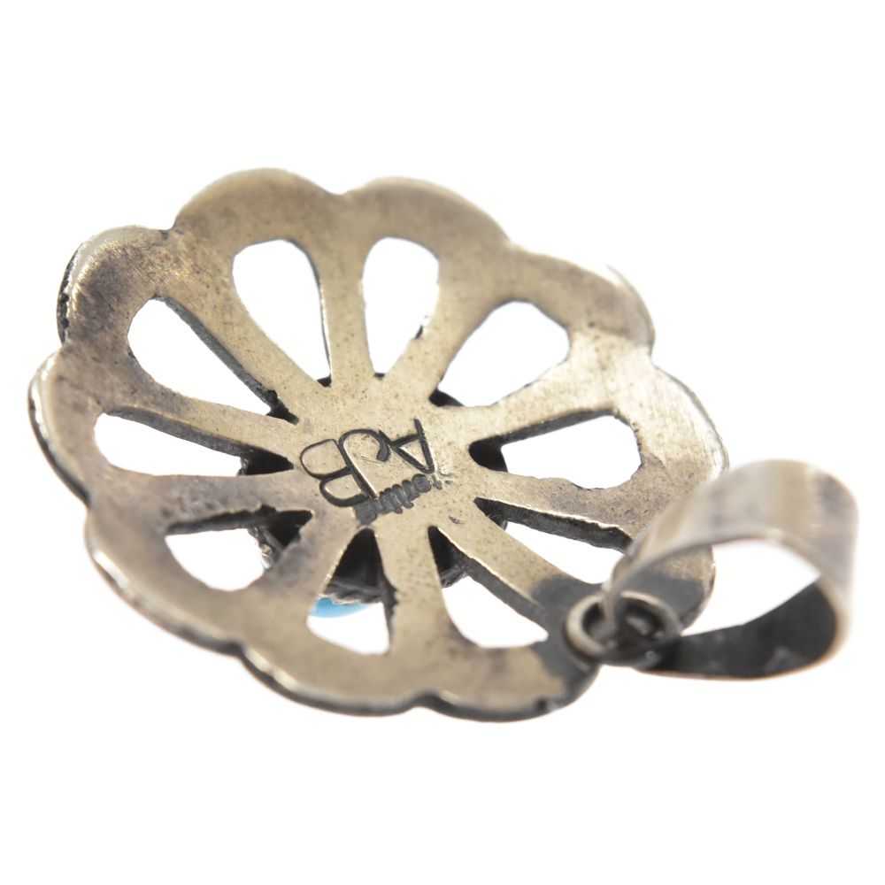 INDIAN JEWELRY (インディアンジュエリー) ナバホ AJB刻印 ターコイズ