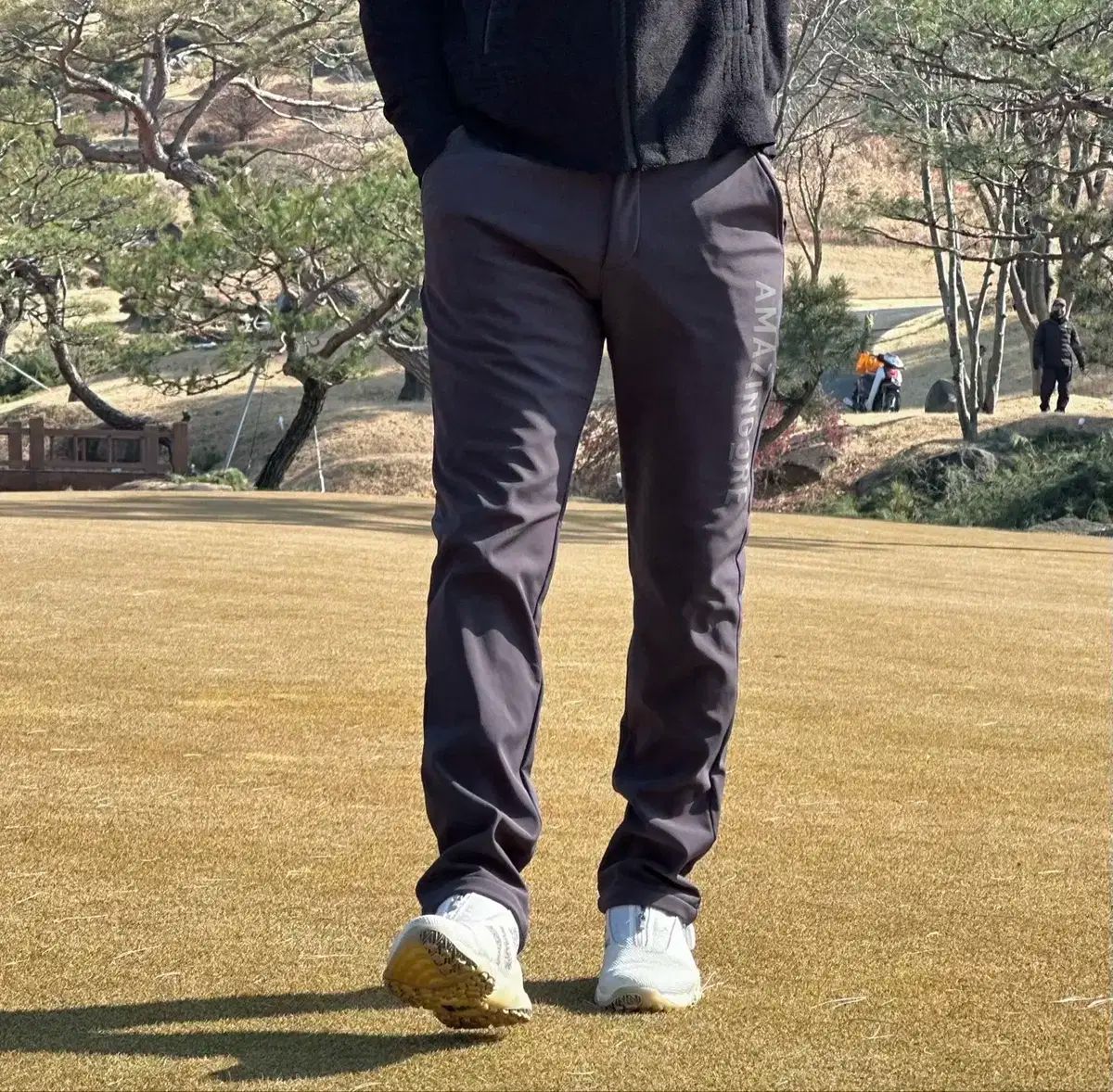 メンズゴルフウェア ボンディング エアロ フィット パンツ