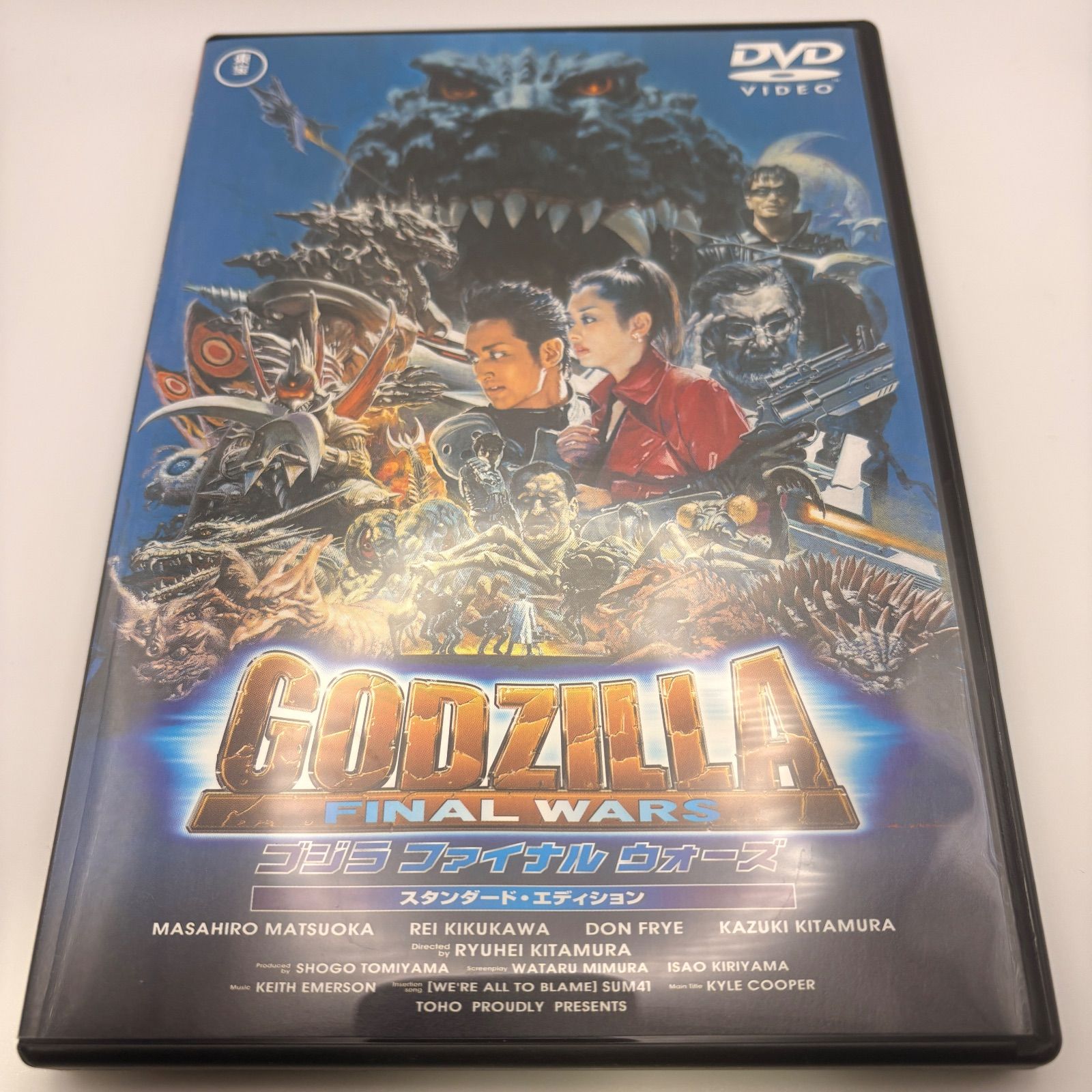 「ゴジラ ファイナル ウォーズ」CD-ROM付き（美品・２００４年） Godzilla: Final Wars (2004) - Soundtracks - IMDb
