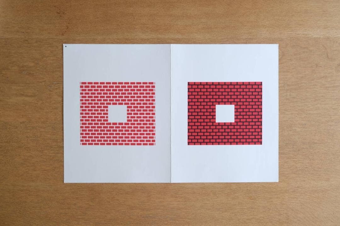 ヨゼフ アルバース シルクスクリーン 1973年 KELLER XⅢ-1