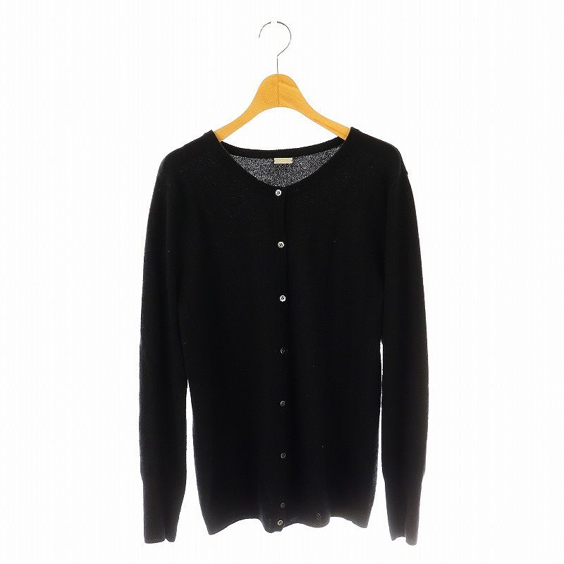 マキエ makie ニットカーディガン カシミヤ ブラック /DF ■OS レディース マキエ makie ニットカーディガン カシミヤ ブラック /DF □OS