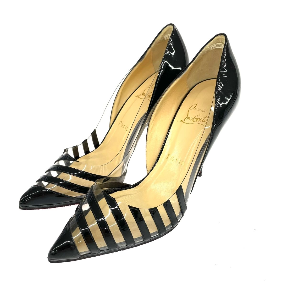 Christian Louboutin クリスチャンルブタン 表記サイズ 36 1|2 パンプス ブラック インソール レディース 240001145465