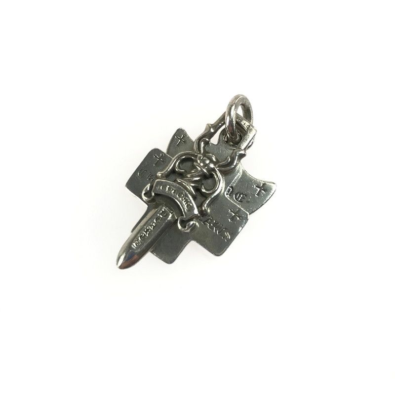 中古品】CHROME HEARTS クロムハーツ 3TRINKETS PENDANT