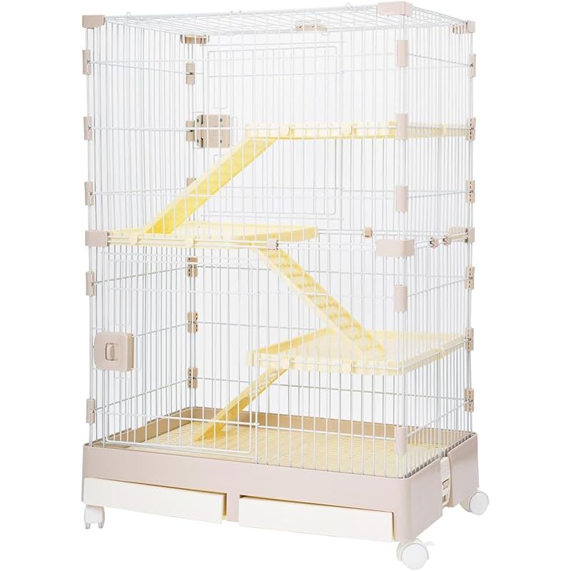 ※美品※PETEPELA(ぺテぺラ) 猫 大型 3段 ホワイトキャットケージ Amazon.co.jp: PETEPELA(ぺテぺラ) 猫 ケージ 大型 3段 広い 2段