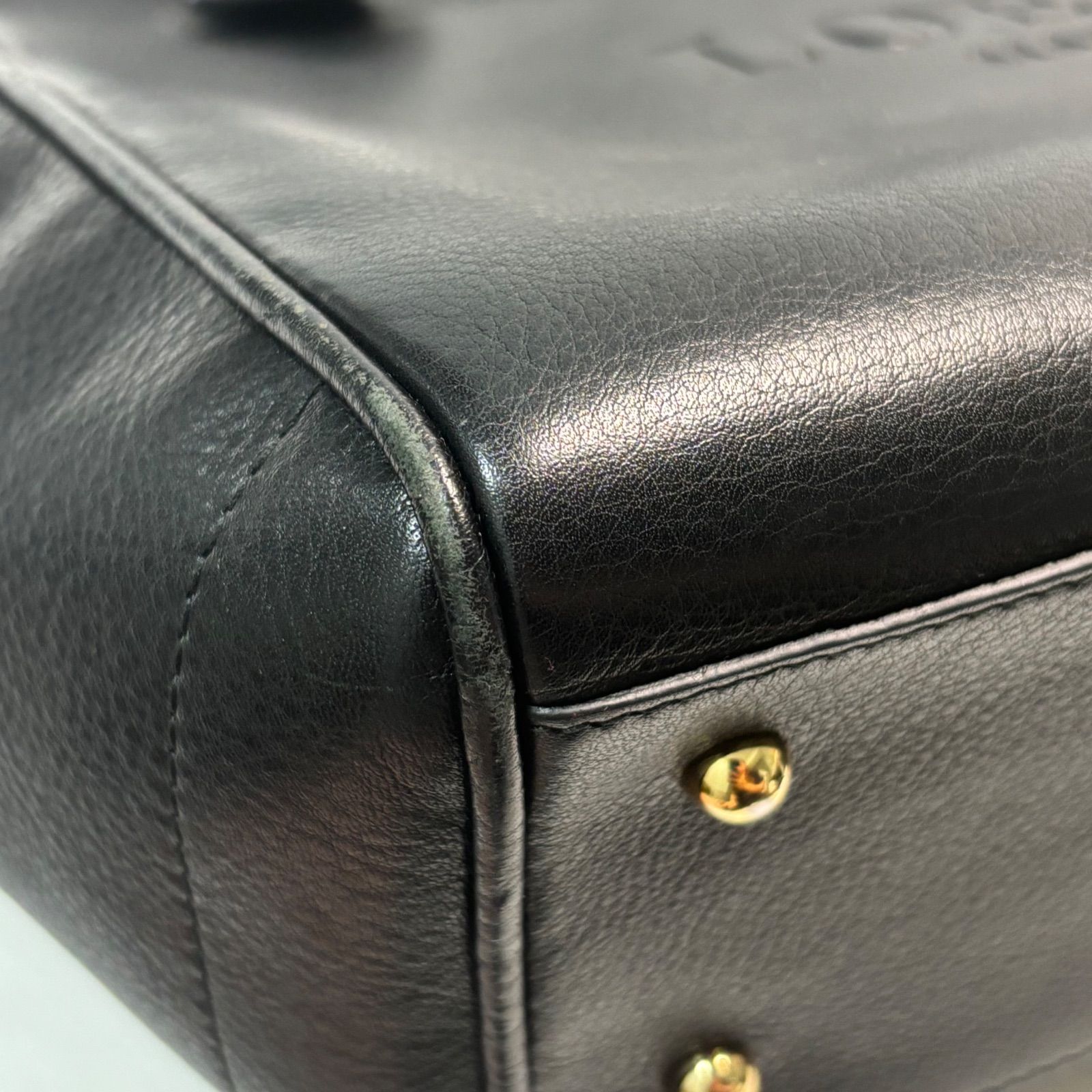 LOEWE ロエベ トートバッグ ヘリテージ レザー 本革 ブラック 送料無料】LOEWE/ロエベ/ヘリテージ/トートバッグ/ハンドバッグ