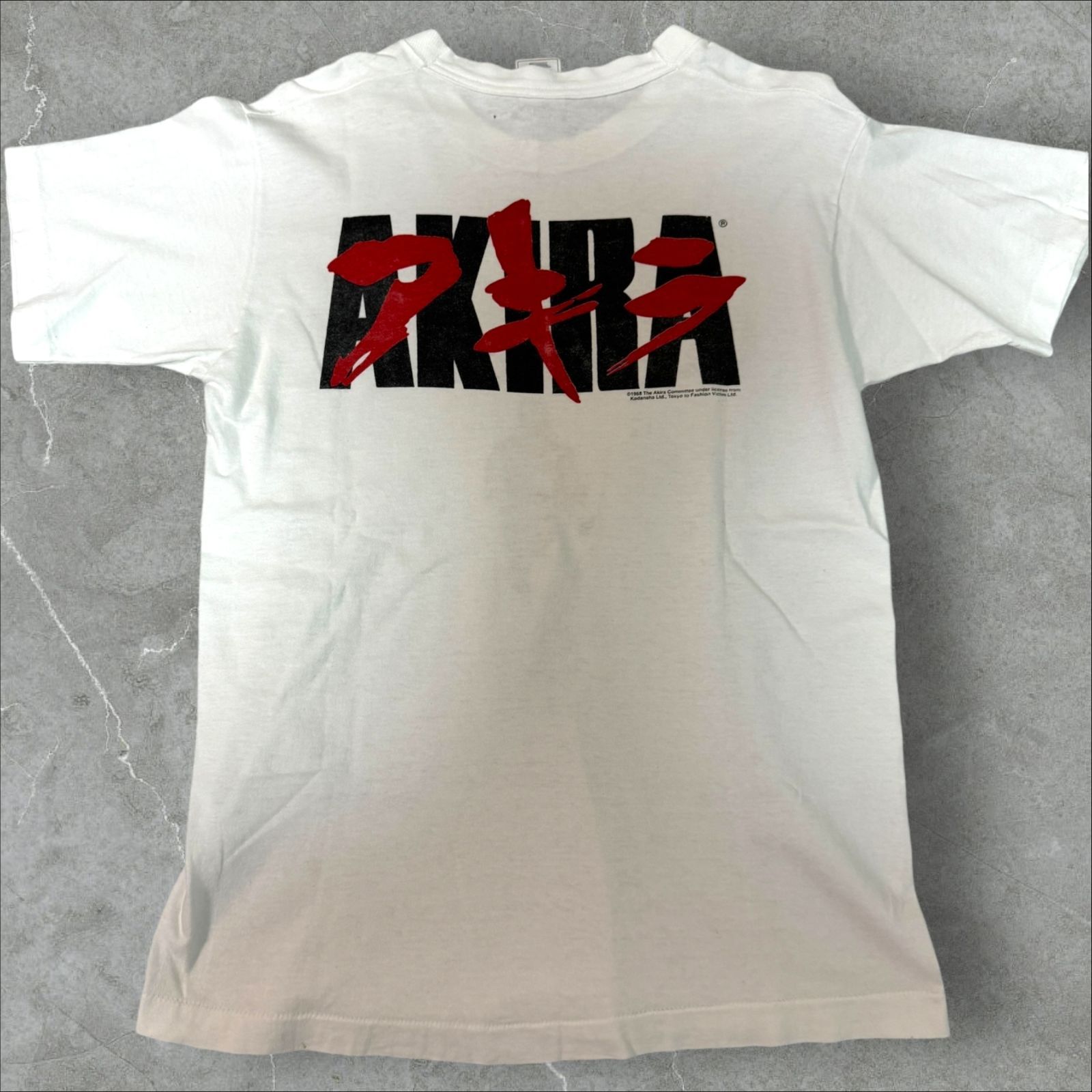 90's Vintage Akira T-Shirt 金田 バイク タイトルロゴ Tシャツ