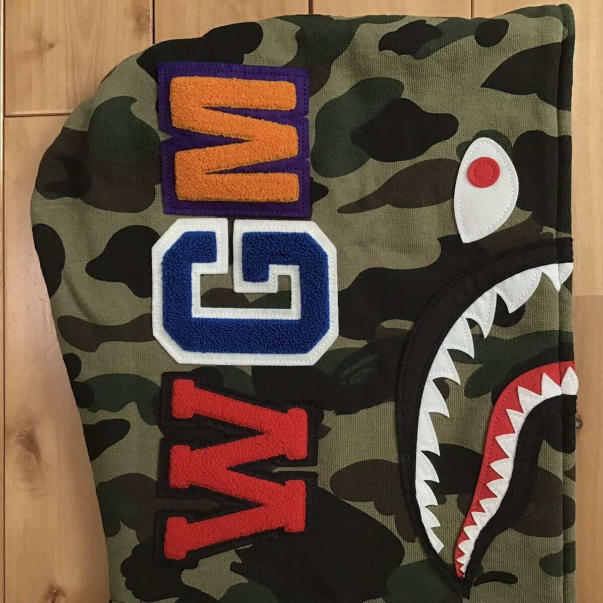 ☆激レア☆ PUSHA-T シャーク パーカー Mサイズ shark full zip hoodie  