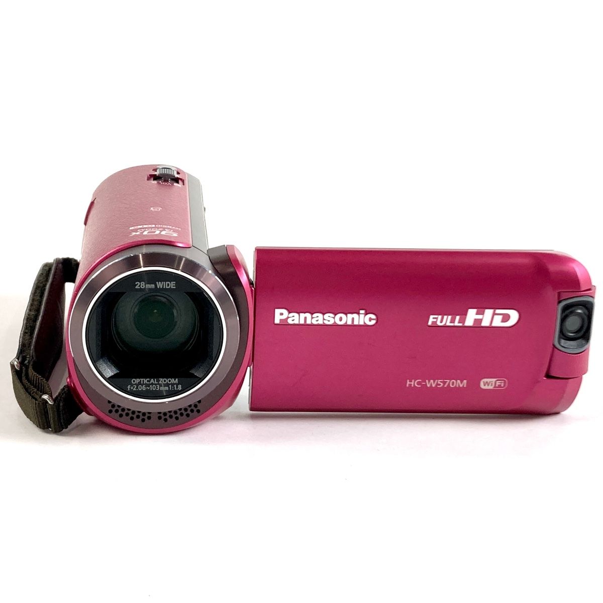 Panasonic HC-W570M-P ビデオカメラ ピンク Wi-Fi対応 Amazon.co.jp