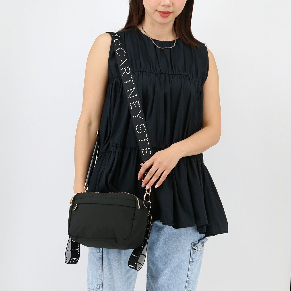 ステラマッカートニー】大人気☆ロゴストラップ マザーズショルダー