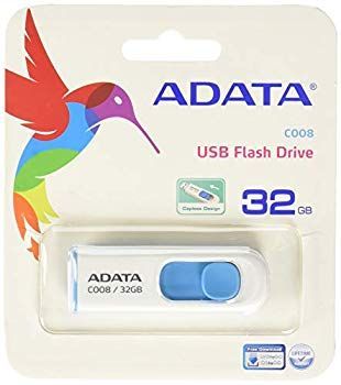 【中古】【非常に良い】ADATA USBメモリ 32GB USB2.0 スライド式 ホワイト AC008-32G-RWE wgteh8f
