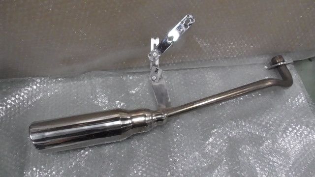 ジョルカブ AF53-1005xxx の マフラー 傷 社外 1749001839