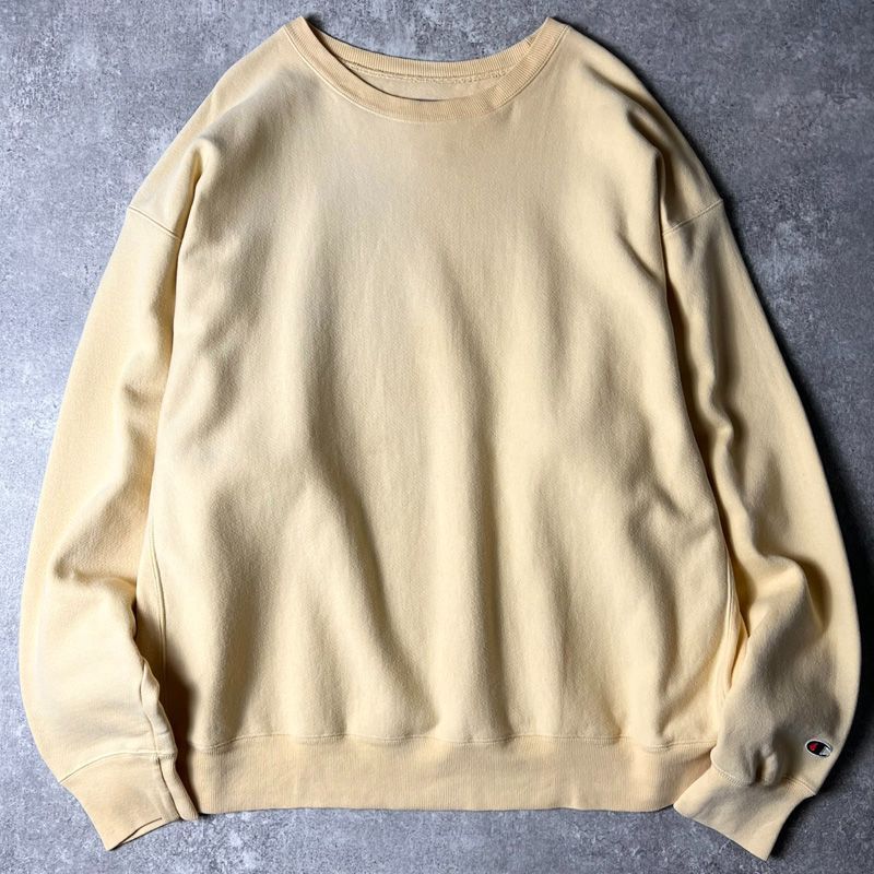 00s Champion 無地 プレミアム リバースウィーブ スウェット