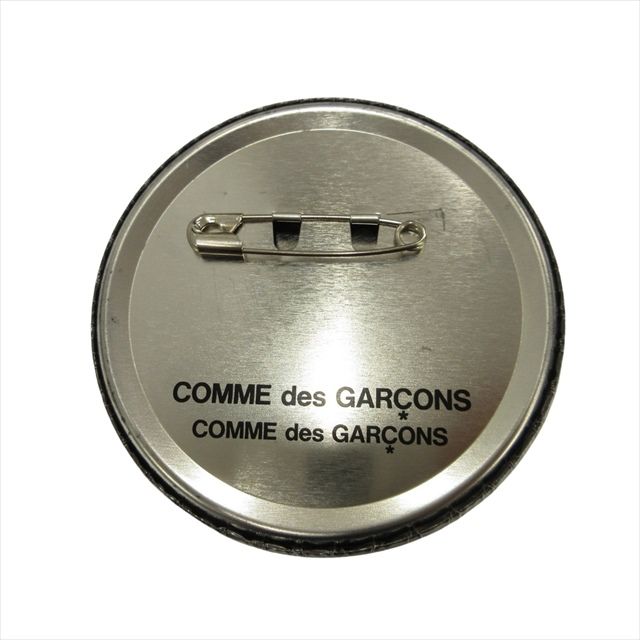 コムデギャルソン　缶バッジ　花　フラワー コムコム コムデギャルソン COMME des GARCONS フラワー 缶