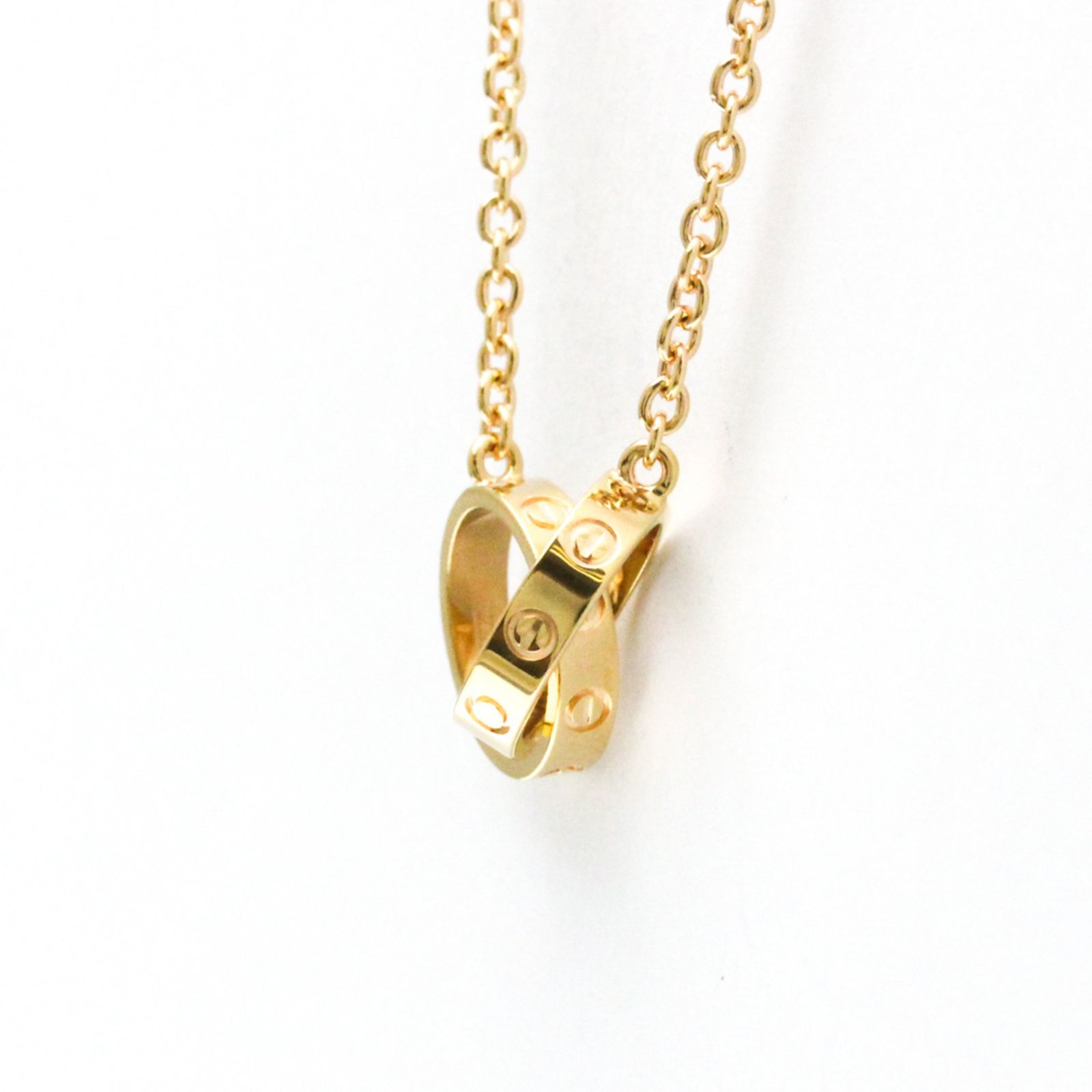 Cartier カルティエ ネックレス K18PG - 4801025Y0011 Cartier カルティエ ジュストアンクル ダイヤネックレス