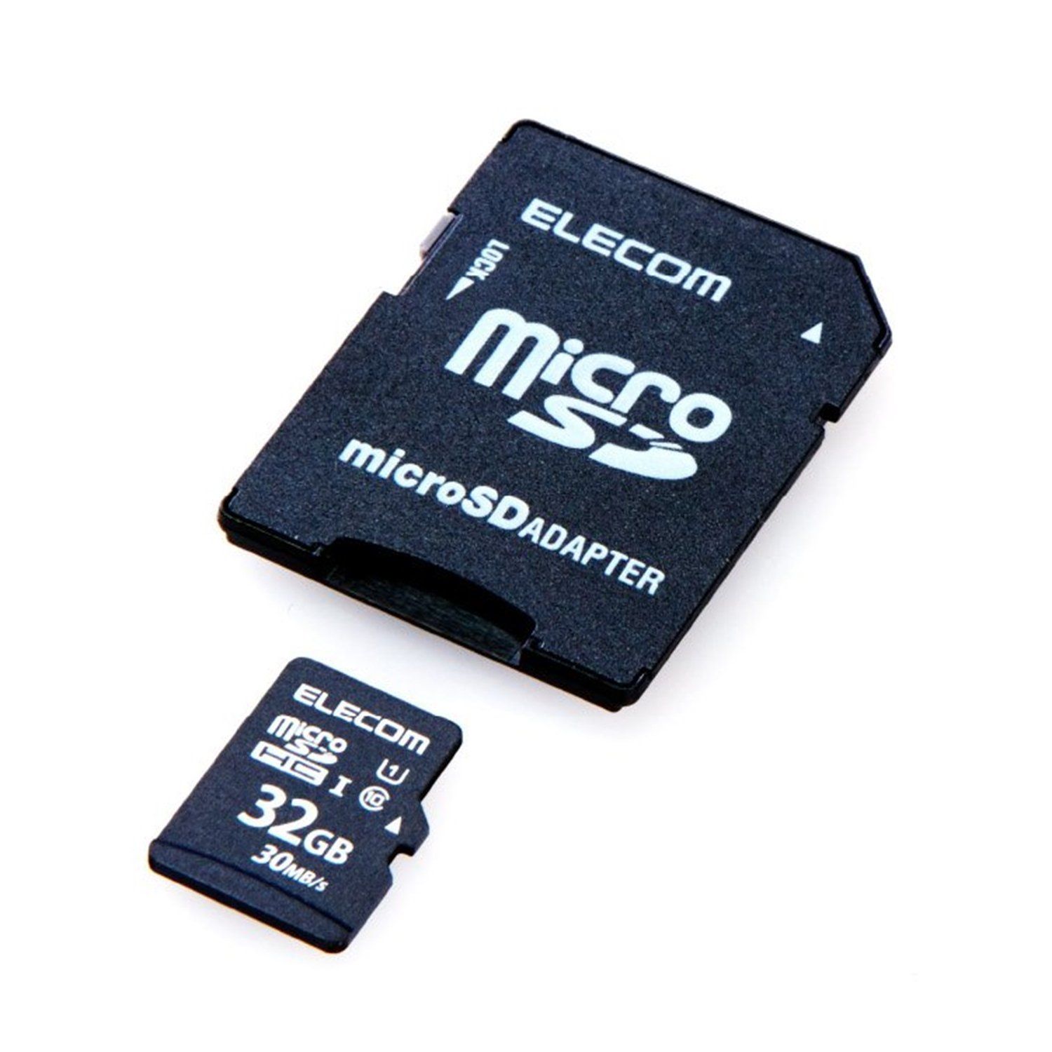 エレコム microHCカード 32GB UHS-I対応 class10 防水 IPX7 データ復旧サービス付 MF-MS032GU11LRA [32GB] [通常パッケージ]