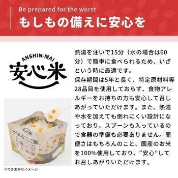 アルファー食品 安心米 とうもろこしご飯 100g ×50袋 11421768