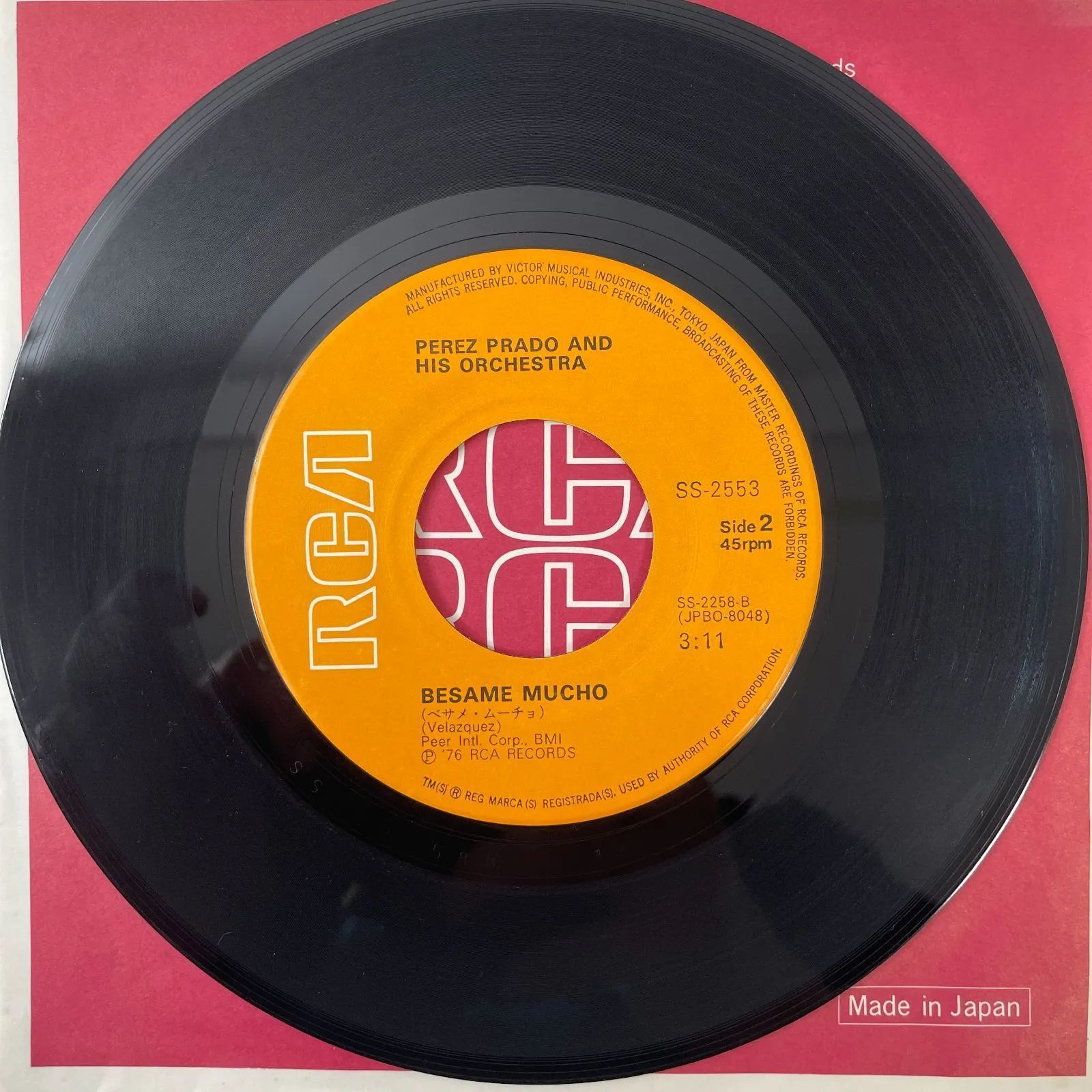 ペレス・プラード楽団 - タブー】7