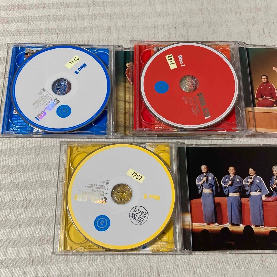 CD2枚組】SWAのCD 2006・2007・2011 落語 SWA(林家彦いち