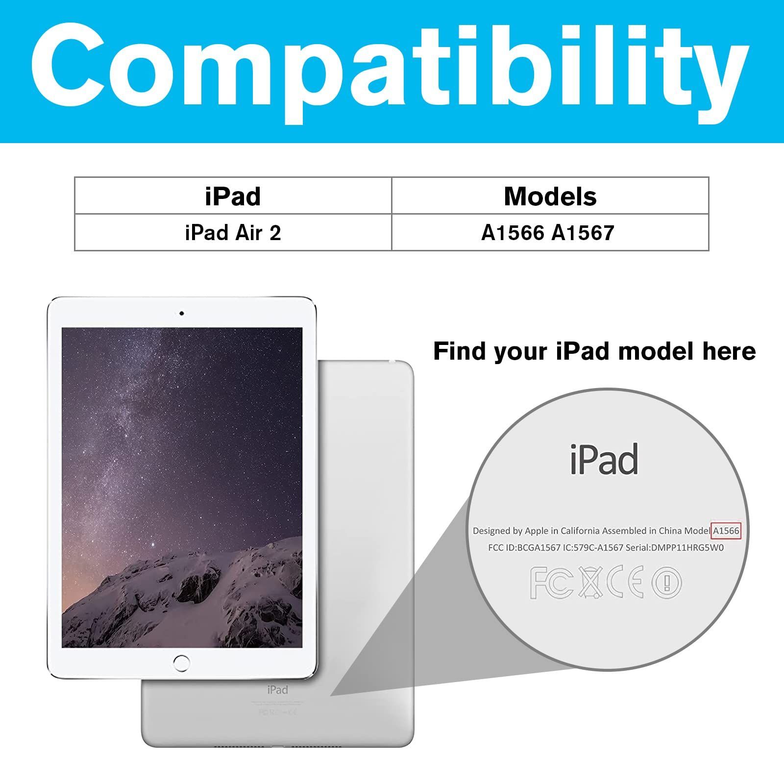 iPadアクセサリー Apple iPad Air 2 9.7\" 2014 A1566 A1567 Amazon.co.jp: iPad Air 第2世代 9.7インチ 対応 ケース カバー A1566