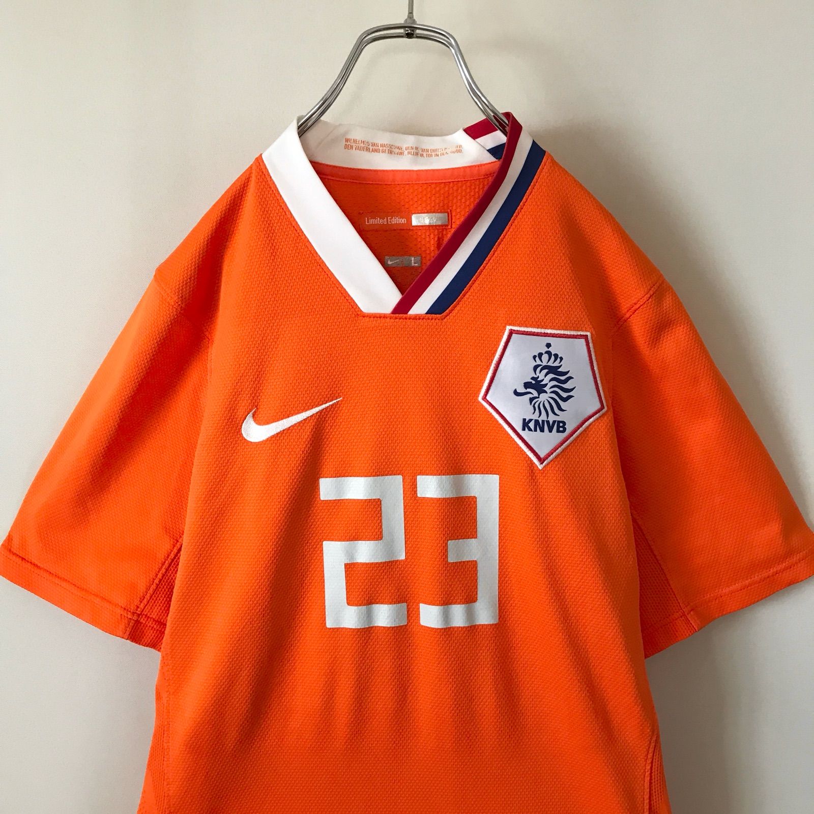 NIKE KNVB☆2008サッカーオランダ代表レプリカユニフォーム☆ゲーム