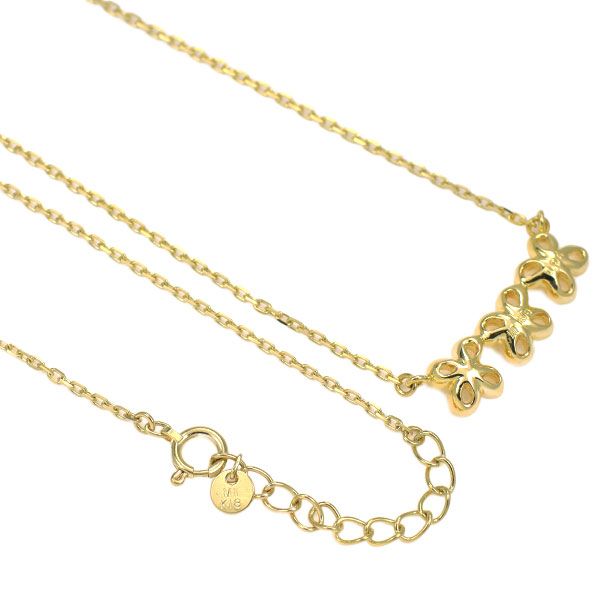 ペルリータミキモト K18YG ダイヤモンド ペンダントネックレス 0.04ct  