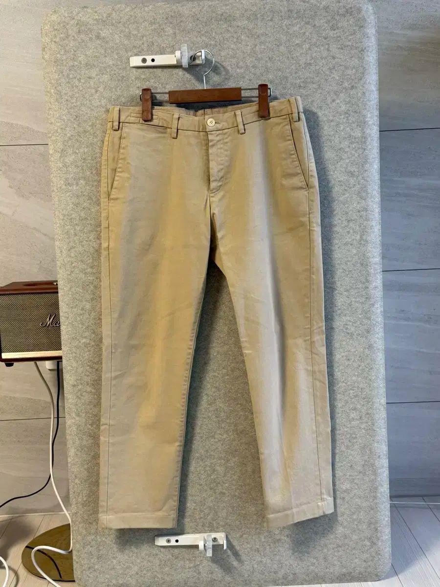 多面的な BASTONG 603 ー 1 都道府県 601 チノパンツ ライトベージュ 34 32