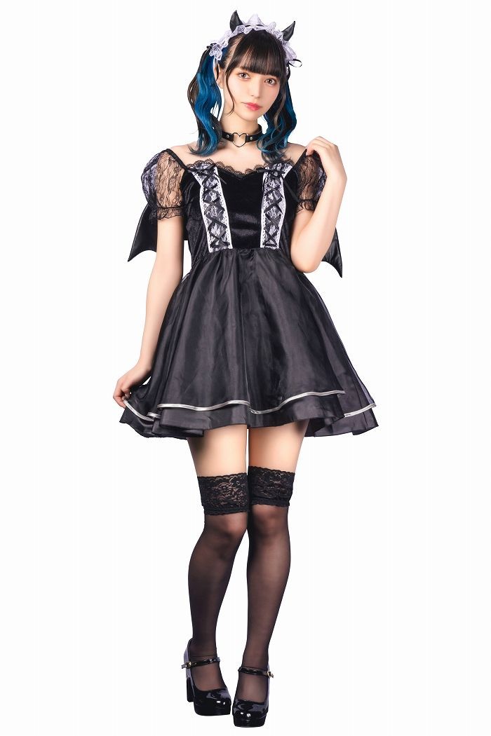 コケティッシュガーリー レーシィデビル [悪魔 コスプレ デビル 衣装