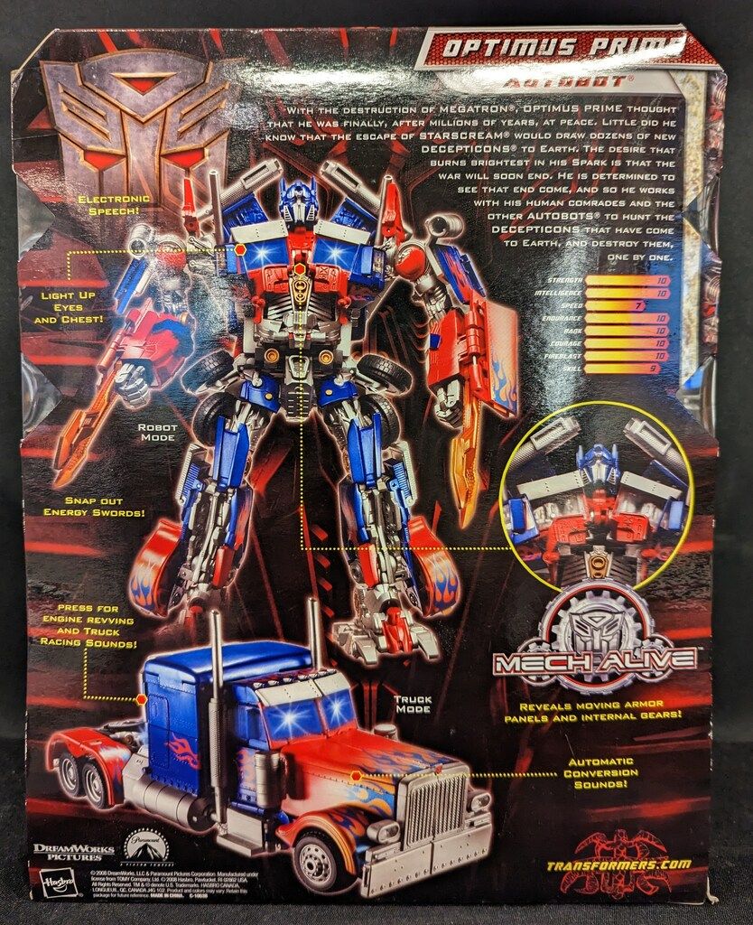 トランスフォーマー リベンジ 2009 オプティマスプライム　RA-01 Amazon.co.jp: トランスフォーマーリベンジ トランスフォーマー