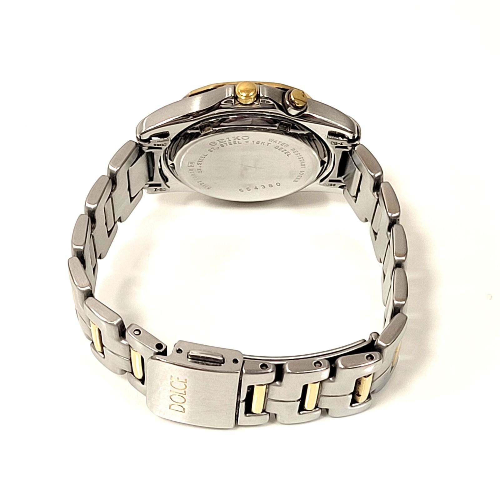 SEIKO セイコー AGS DOLCE ドルチェ 3M22-0A80 18KTベゼル 自動