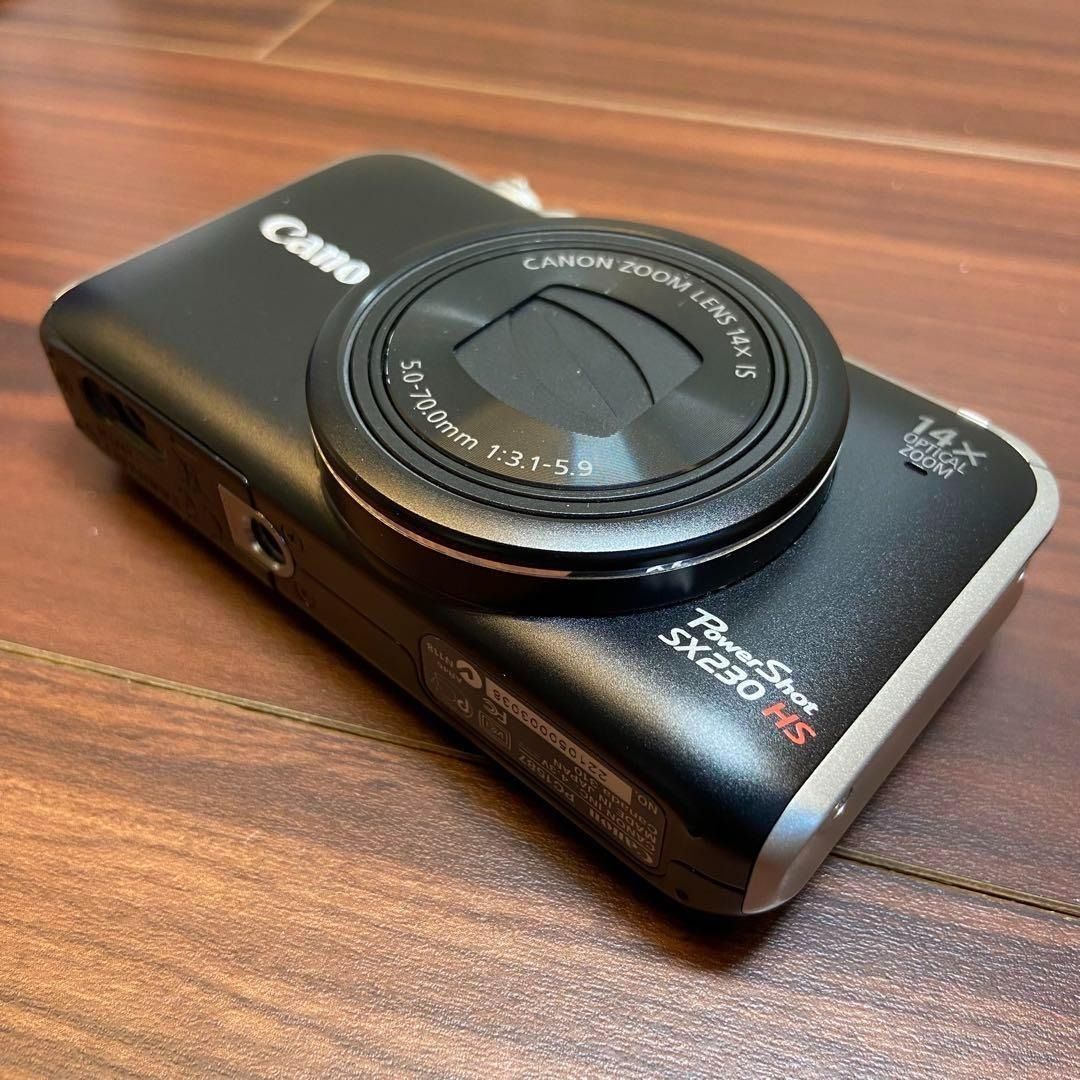Canon PowerShot SX230 HS デジカメ ほぼ新品 3423 Canon PowerShot SX230 HS デジカメ ほぼ新品 3423 - メルカリ