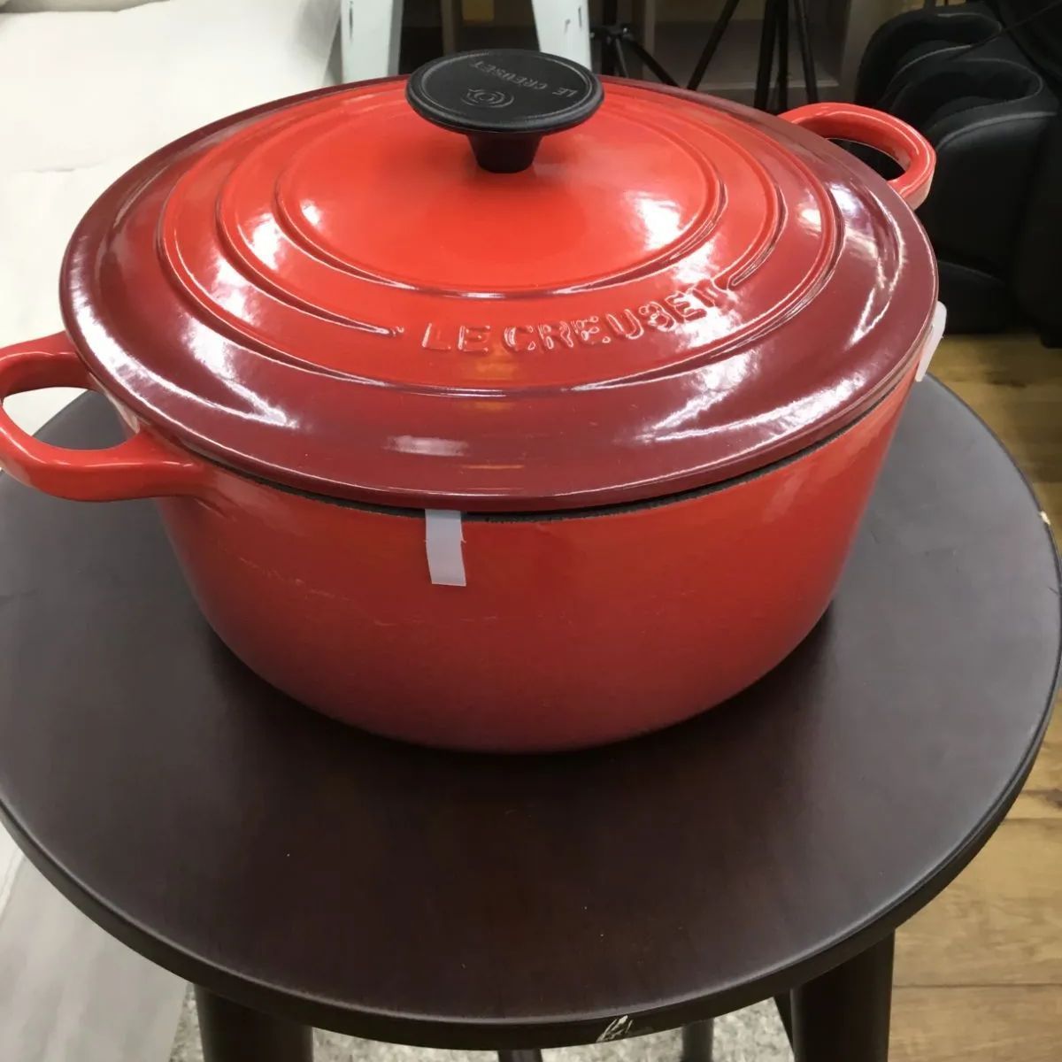 最終価格★新品未使用★ル・クルーゼ★ココットロンド★24cm★チェリーレッド★ ル・クルーゼ ココット・ロンド 24cm 2501-24 [チェリーレッド