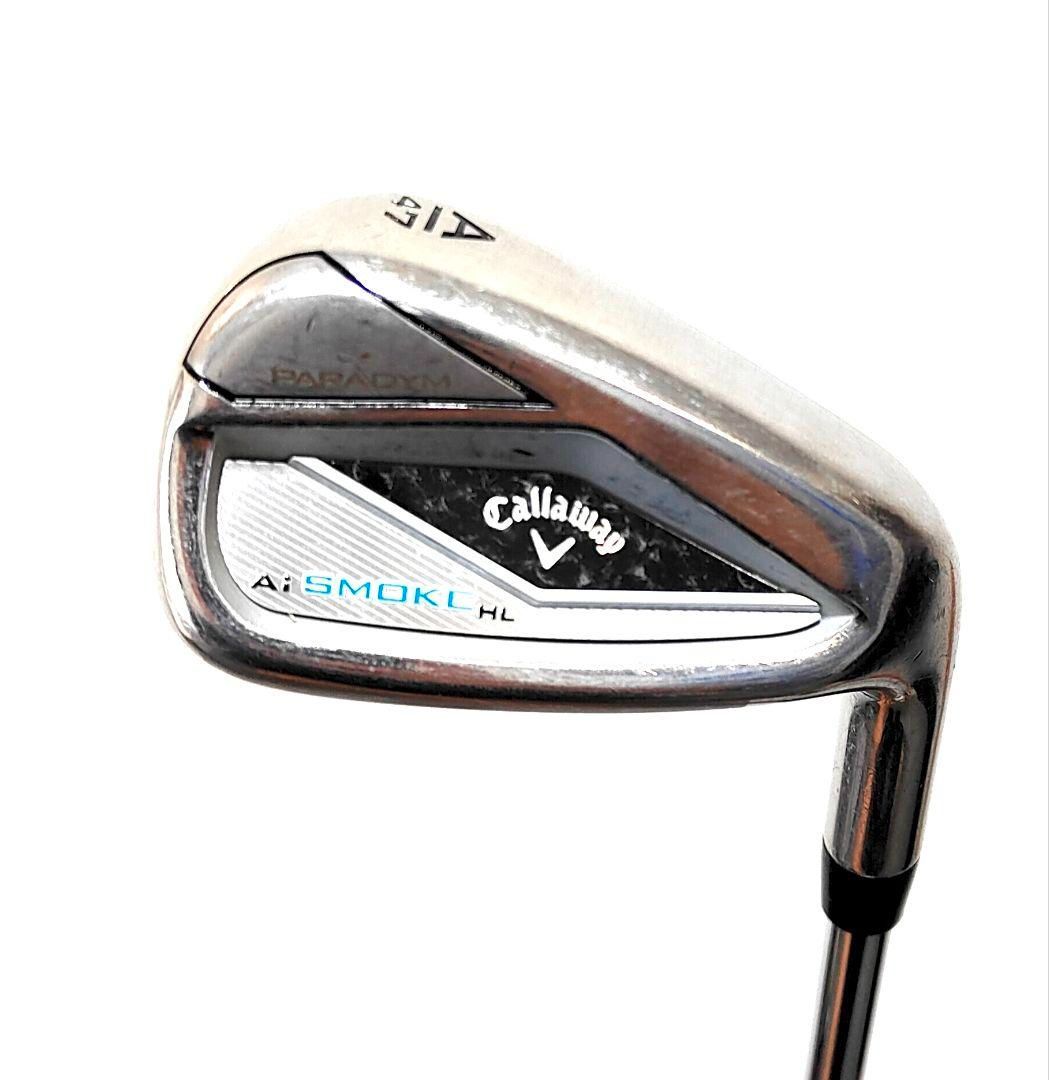Callaway - パラダイム PARADYM　Ai SMOKE HL AW　純正スチールS　② Amazon.com : Callaway Right Single Item Iron PARADYM Ai