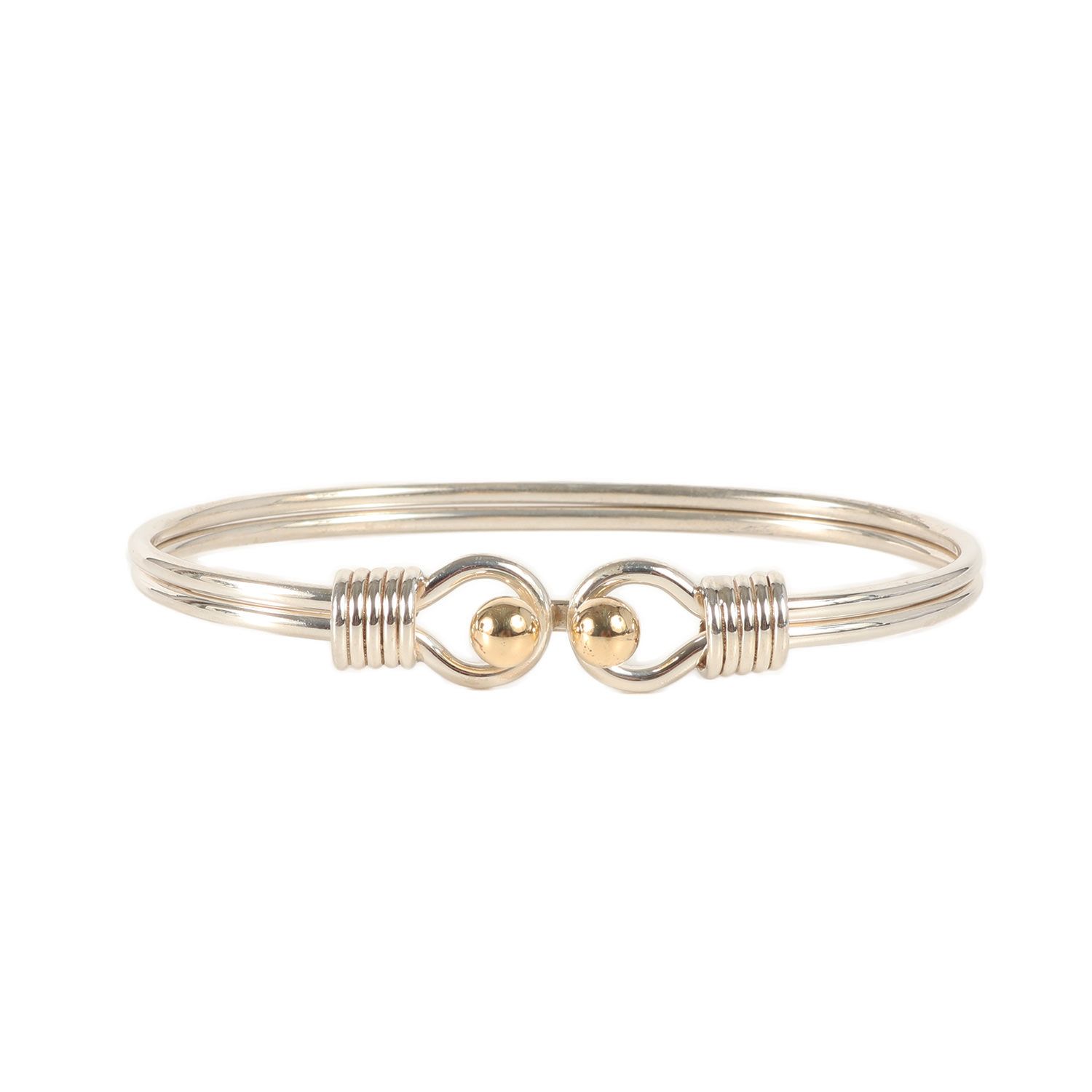 美品 TIFFANY&Co. ティファニー ダブル フック&アイ ブレスレット
