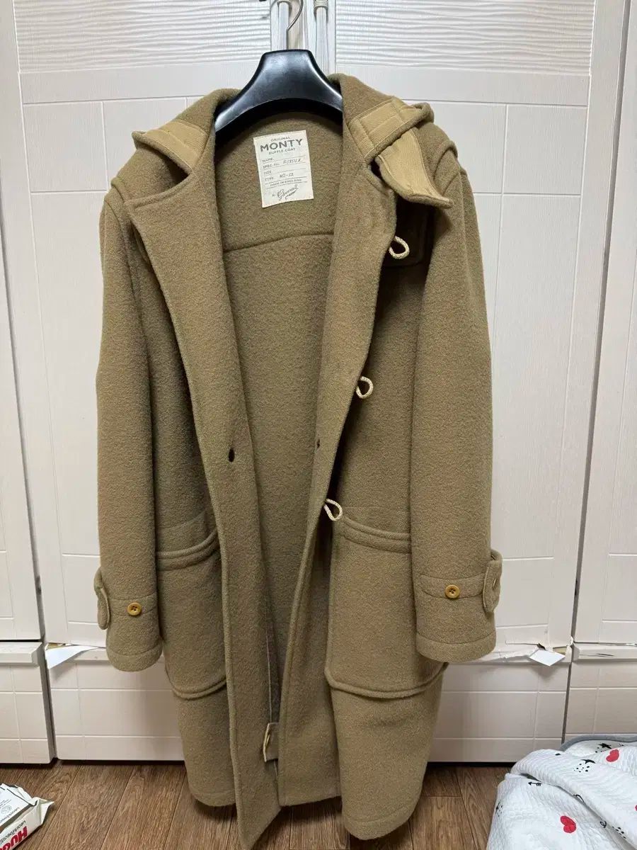 美品 定価約10万円 グローバーオール MONTY ロング丈 ダッフルコート M グローバーオール モンティ M 美品 定価約10万円 グローバーオール