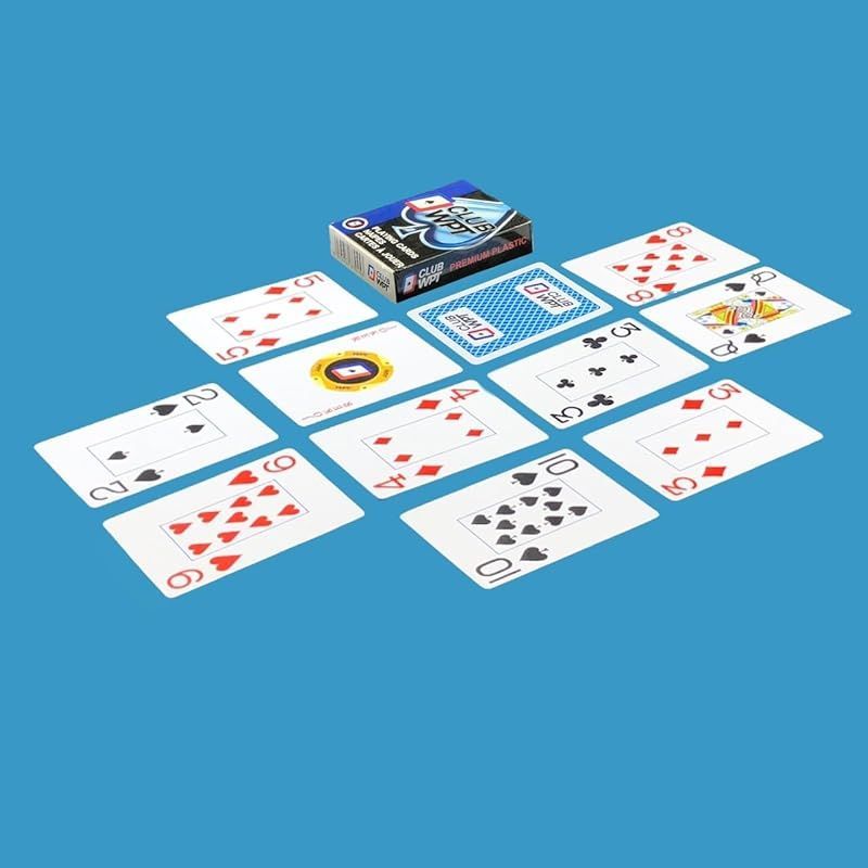 トランプ　wpt専用　赤青50個ずつ トランプ wpt専用 赤青50個ずつ （WPTポーカーTRUMP 赤青セット