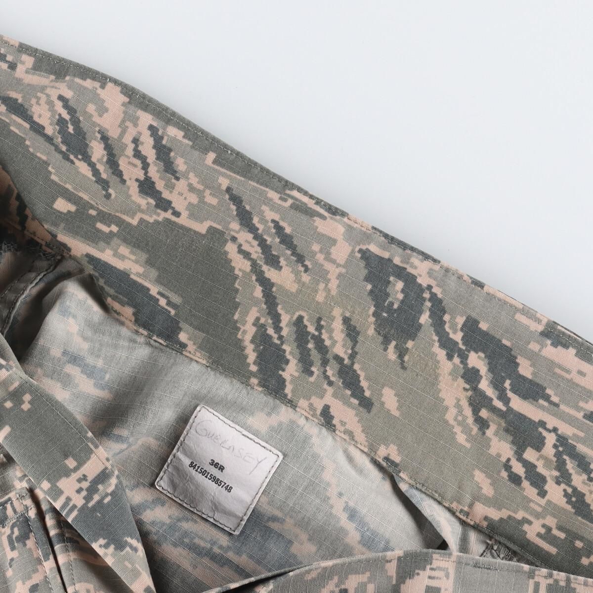 古着 民間品 U.S.AIR FORCE ABU デジタルタイガーカモ 迷彩柄 B.D.U 