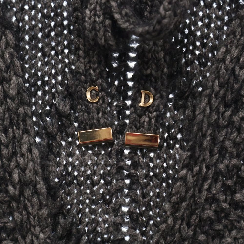 レディース Christian Dior (クリスチャンディオール) カシミヤ バック