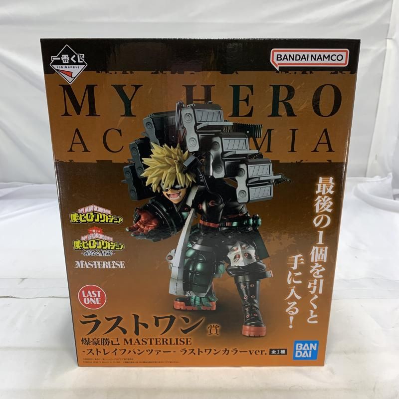 BANDAI 一番くじ ラストワン賞 爆豪勝己 MASTERLISE ストレイフパンツァー フィギュア 僕のヒーローアカデミア 19