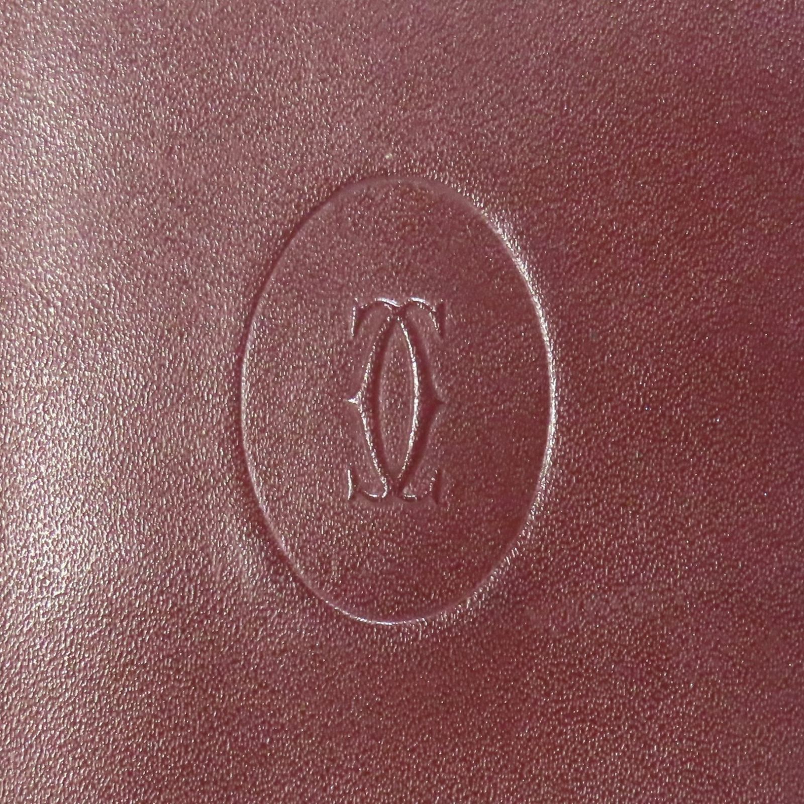 〈Cartier〉長財布※証明書&箱付き 美品 Cartier カルティエ 札入れ 長財布 カーフ ボルドー 保証書
