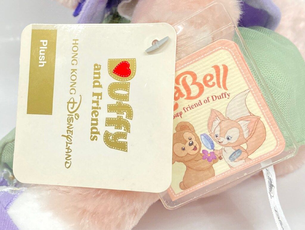 香港ディズニー ♡Forest Maze 紫頭巾♡リーナベル♡スケルトン！ HKDL - LinaBell Plush Keychain (Forest Maze 2023)【Ready