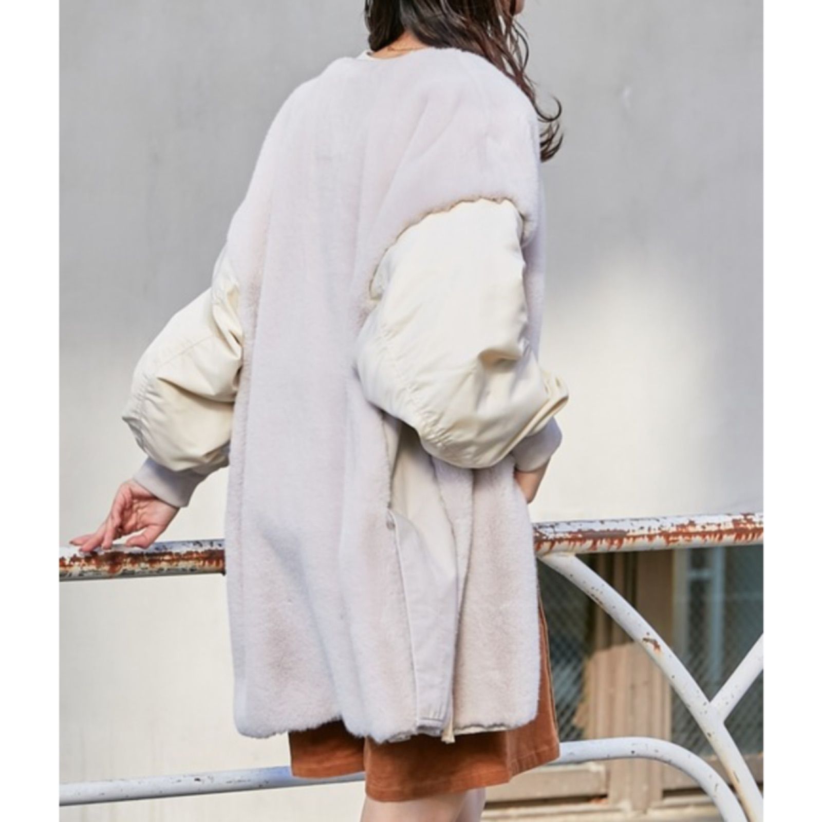 etsinta/エシンタ ファー切替ジャケット ブラウン CIAOPANIC TYPY｜【etsinta/エシンタ】ファー切替ジャケット |  Rakuten CIAOPANIC TYPY   etsinta/エシンタ」ファー切替ジャケット