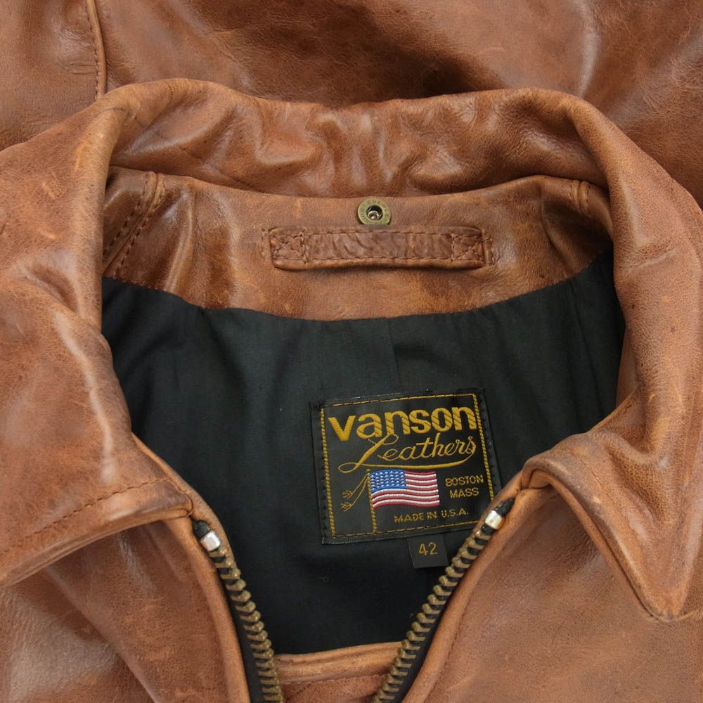 VANSON バンソン ENF OCTAGON エンフィールド オクタゴン 襟付き